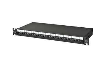 1U/19" Sliding Fibre Optic Patch Panel - ST Singlemode