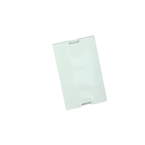 Blank Insert Half Blank LJ6C 25 x 38 , White - 50